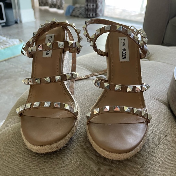 Steve Madden Shoes - Super fun wedges!! Excellent condition! Worn once! Grab these beauties!